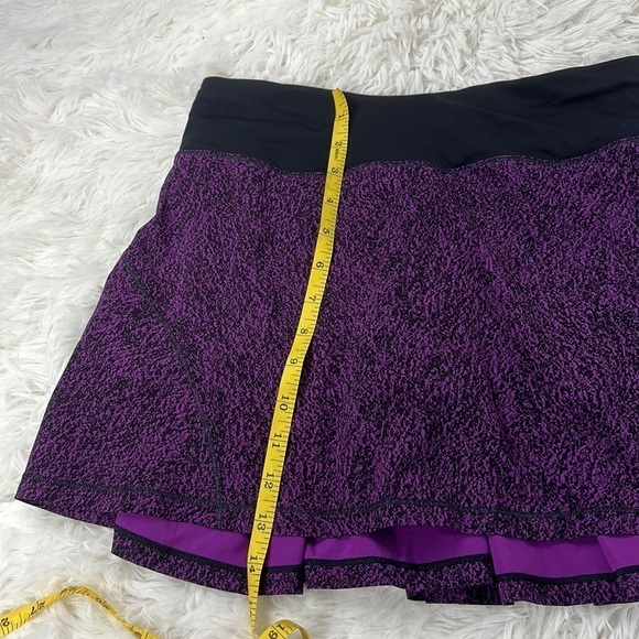 Lululemon Circuit Breaker Skirt (Tall) Circuit Aurora Black / Black - Picture 2 of 8